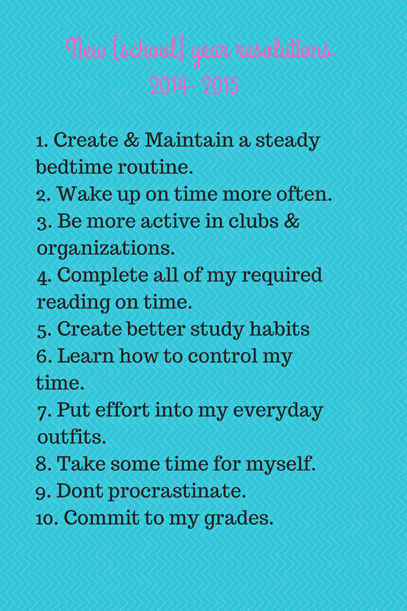 Essay about high school goals image